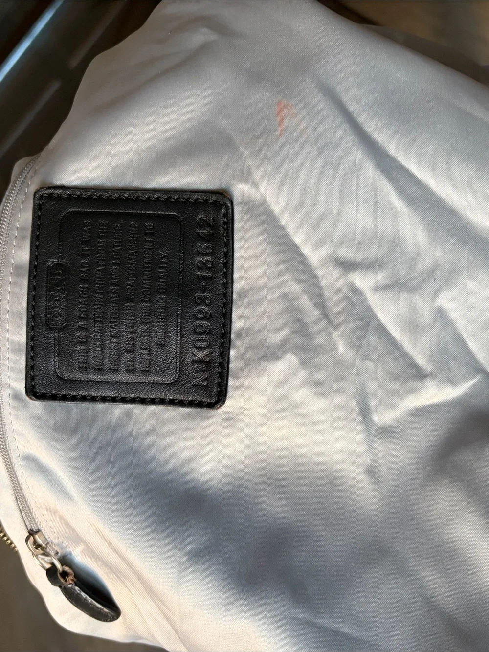 Coach Black Logo-Print Hobo Bag with Leather Trim